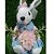 BONECO COELHO PALHA - Imagem 6