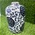 VASO CERAMICA ESTAMPA  AZUL 16X25CM - Imagem 4