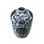 VASO CERAMICA ESTAMPA  AZUL 16X25CM - Imagem 2