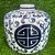 VASO CERAMICA  AZUL 18X16.5CM - Imagem 4
