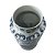 VASO CERAMICA  ESTAMPA  AZUL 15X33CM - Imagem 5