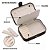 PORTA JOIA COMPACTO PORTATIL PRETO 16CM - Imagem 6