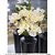 HASTE DE  PEONIA BRANCO X3 61CM - Imagem 4