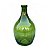 Vaso Decorativo Bojudo em Vidro Verde Grande 40 cm - Imagem 1