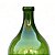 Vaso Decorativo Bojudo em Vidro Verde Grande 40 cm - Imagem 4