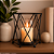 Lanterna Porta Velas Hexagonal Black Cobre Metal 19x18cm - Imagem 2