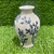 VASO CERAMICA FLORAL BRANCO 4.5X15CM - Imagem 4