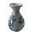 VASO CERAMICA FLORAL BRANCO 5X15CM - Imagem 5