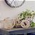 BOLA DE PALHA DECORATIVA NATURAL 23CM - Imagem 4