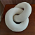 ELO DECORATIVO MADEIRA BRANCO 14X19CM - Imagem 4