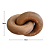 ELO DECORATIVO MADEIRA MARROM 14X19CM - Imagem 7