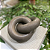 ELO DECORATIVO MADEIRA MARROM ACINZENTADO 14X19CM - Imagem 5