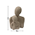 ESCULTURA CASAL EM RESINA BEGE10X6X15CM - Imagem 7