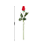 HASTE BOTÃO DE ROSA FECHADO VERMELHO 43CM - Imagem 7