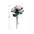 BUQUÊ DE ROSAS X7 ROSA 35CM - Imagem 7