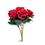 BUQUÊ DE  ROSAS X7 VERMELHO 35CM - Imagem 2