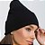 Kit 12 Un Touca Gorro Lisa Básica Duplo Adulto Unissex Lã - Imagem 2