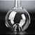 DECANTER EM VIDRO BORDEAUX TRANSPARENTE 1500ML - Imagem 2