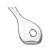 DECANTER EM VIDRO TOSCANA TRANSPARENTE 1300ML - Imagem 1