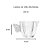 LEITEIRA DE VIDRO BUTTERFLY 230ML - Imagem 8