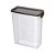 PORTA MANTIMENTOS C/ TRAVA RETANGULAR CRISTAL 3L - Imagem 1
