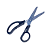 TESOURA ESCOLAR CABO ANATOMICO 13CM UNIDADE - Imagem 3