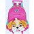 MOCHILA CARRINHO PATRULHA CANINA PELUCIA 3D ROSA - Imagem 1