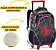 MOCHILA CARRINHO SUPER SPIDER PRETA/VERMELHA - Imagem 3