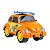 Carrinho de Brinquedo Fusca Surf Laranja 33x21x20 cm - Imagem 2