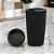 COPO TÉRMICO BAMBU PAREDE DUPLA C/ TAMPA PRETO 500ML LYOR - Imagem 2