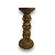 Castiçal Wood em Madeira Pequeno 30 cm Coleção Mary - Imagem 3