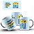 Caneca de Porcelana Dia dos Pais 320 ml 9x8 cm - Imagem 2