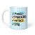 Caneca de Porcelana Dia dos Pais 320 ml 9x8 cm - Imagem 3