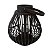 Lanterna Decorativa de Bambu Redonda Marrom 36x23 cm - Imagem 4