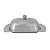 Manteigueira de Aço Inox Prime 19x12,5x6,5 cm Lyor - Imagem 4