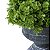 Vaso Decorativo Cinza com Bruxinho Permanente Verde 21 cm - Imagem 3