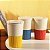 Copo p/ Café de Bambu/PP com Tampa Lyor 400ml Sortido - Imagem 3