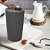 COPO TÉRMICO BAMBU PAREDE DUPLA C/ TAMPA CINZA 500ML LYOR - Imagem 2