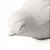 Escultura Decorativa Pinguim Deitado em Cimento Branco 7x13 cm - Imagem 2