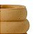 Cachepot em Cimento Texturizado Formas Marrom Ocre 15x21 cm - Imagem 2