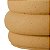 Cachepot em Cimento Texturizado Formas Marrom Ocre 15x21 cm - Imagem 3