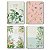 Caderno Universitário 1 Matéria Botanical Sortido 80 Folhas Credeal - Imagem 1