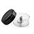 Mini Processador Manual de Alimentos Alho Cebola 2 Lâminas Inox Preto 200 ml - Imagem 5