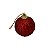 Kit com 35 Bolas Natalinas Decoradas e Enfeites Vermelho - Imagem 6