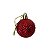 Kit com 35 Bolas Natalinas Decoradas e Enfeites Vermelho - Imagem 7