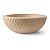 Vaso Rotomoldado Infinity Concha 13 cm Areia - Imagem 1
