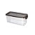 PORTA MANTIMENTOS C/ TRAVA MAIS RETANGULAR CRISTAL 875ML B2 - Imagem 1