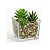 VASO VIDRO QUADRADO LISO PREMIUM 18X18CM TRANSPARENTE - Imagem 5