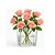 VASO VIDRO QUADRADO LISO PREMIUM 14,5X14,5CM TRANSPARENTE - Imagem 4