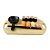JOGO 3 PÇS P/ SUSHI EM BAMBU 33X18X4CM - Imagem 2